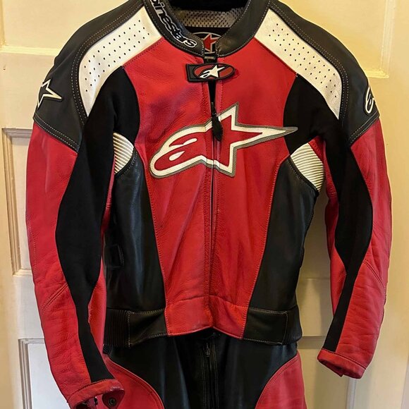 Alpinestars Stella (Womens) 2-piece Motorcycle Racing Leathers Size 6 (43 EU) - Picture 1 of 9